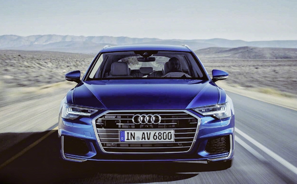 Audi A6 luxury sedan exterior
